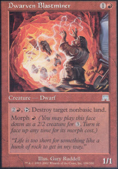 Dwarven Blastminer (Onslaught) Light Play