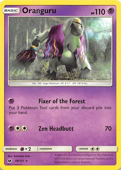 Oranguru (SM - Crimson Invasion) Near Mint Reverse Holofoil
