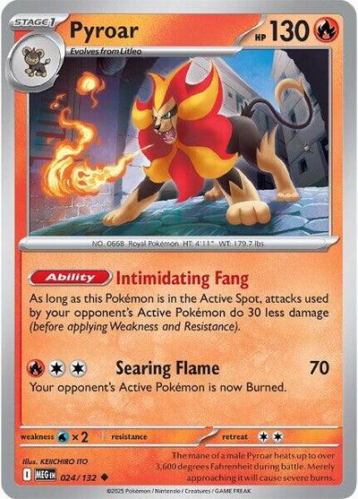 Pyroar (ME01: Mega Evolution) Near Mint