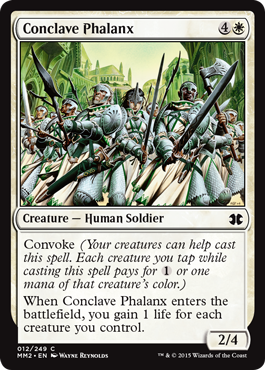 Conclave Phalanx (Modern Masters 2015) Light Play Foil