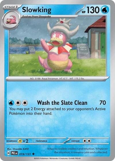 Slowking (SV: Prismatic Evolutions) Near Mint Reverse Holofoil