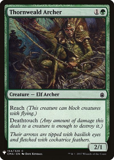 Thornweald Archer (Mystery Booster) Light Play