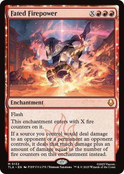 Fated Firepower (Avatar: The Last Airbender) Near Mint