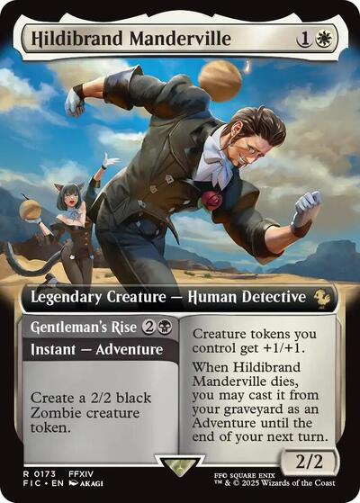 Hildibrand Manderville (Extended Art) (Commander: FINAL FANTASY) Near Mint