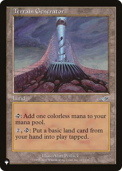 Terrain Generator (The List) Near Mint