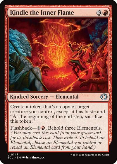 Kindle the Inner Flame (Lorwyn Eclipsed) Near Mint Foil