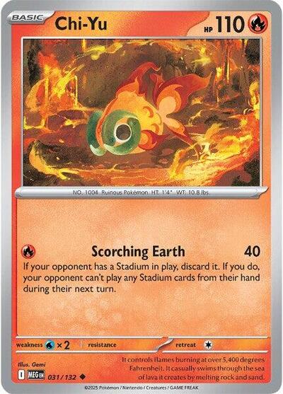 Chi-Yu (ME01: Mega Evolution) Near Mint