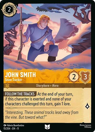 John Smith - Snow Tracker (Winterspell) Near Mint