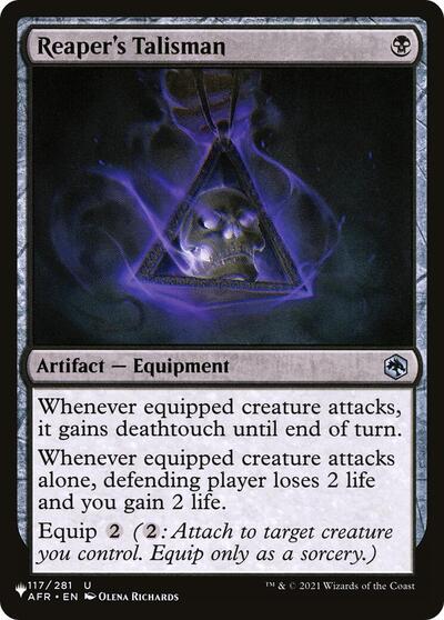 Reaper's Talisman (The List) Near Mint