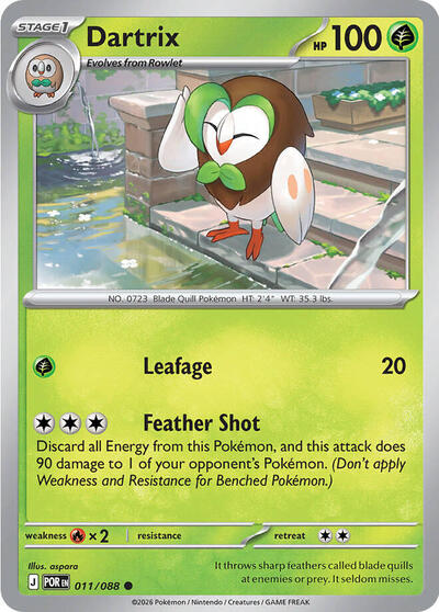 Dartrix (ME03: Perfect Order) Near Mint