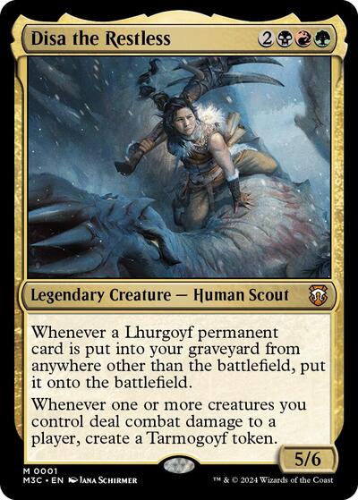 Disa the Restless (Commander: Modern Horizons 3) Light Play Foil