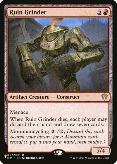 Ruin Grinder (The List) Light Play