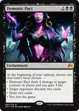 Demonic Pact (Magic Origins) Light Play