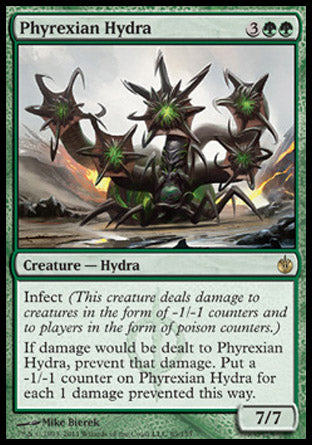 Phyrexian Hydra (Mirrodin Besieged) Light Play