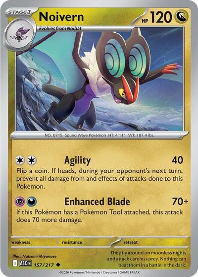 Noivern (ME: Ascended Heroes) Near Mint