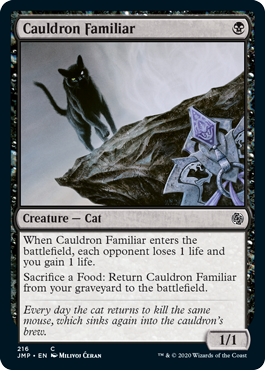 Cauldron Familiar (Jumpstart) Light Play