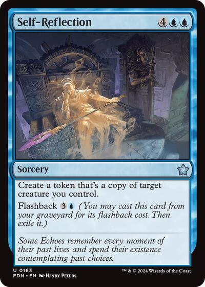 Self-Reflection (Foundations) Near Mint Foil