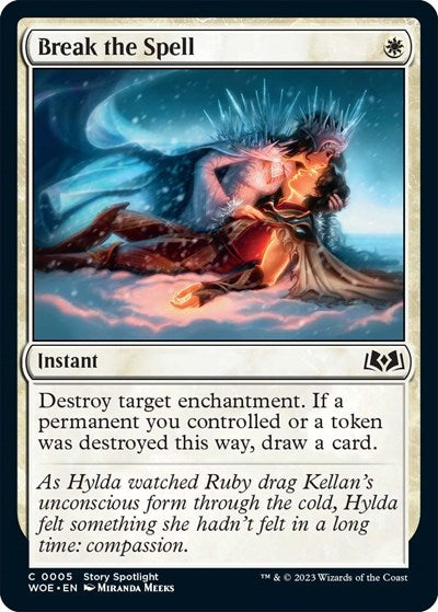 Break the Spell (Wilds of Eldraine) Light Play Foil