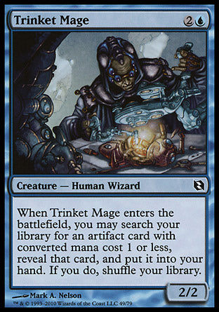 Trinket Mage (Duel Decks: Elspeth vs Tezzeret) Light Play