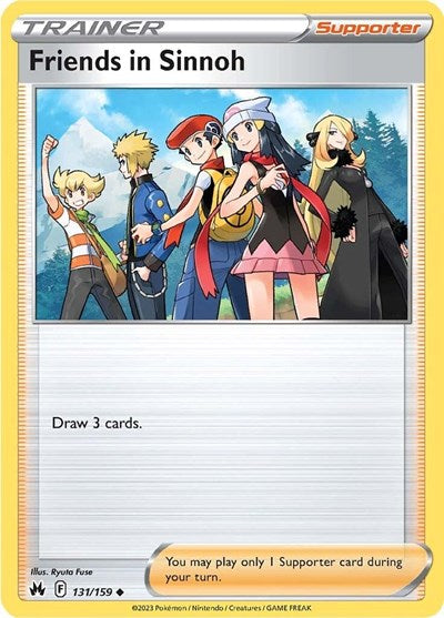 Friends in Sinnoh (Crown Zenith) Near Mint
