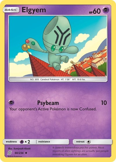 Elgyem (SM - Unified Minds) Near Mint Reverse Holofoil