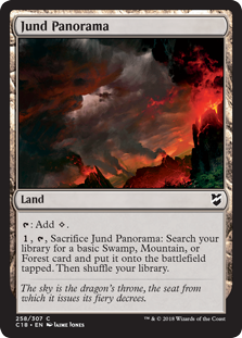Jund Panorama (Commander 2018) Light Play