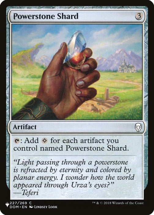 Powerstone Shard (The List) Light Play