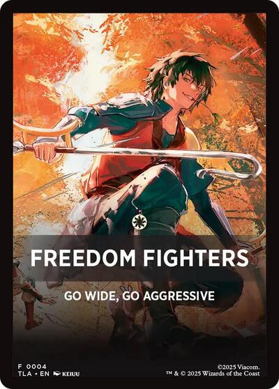 Freedom Fighters Theme Card (Avatar: The Last Airbender) Near Mint