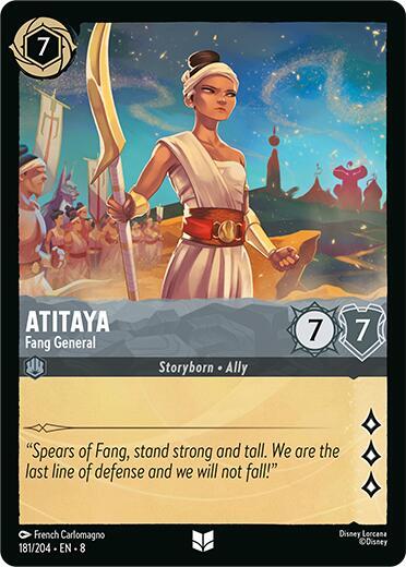 Atitaya - Fang General (Reign of Jafar) Near Mint