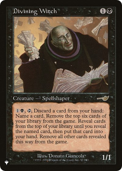 Divining Witch (The List) Light Play