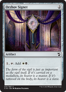 Orzhov Signet (Commander 2018) Light Play