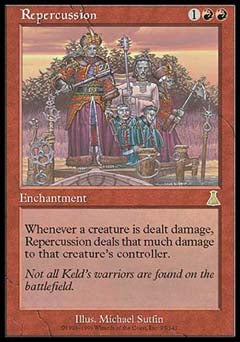 Repercussion (Urza's Destiny) Light Play