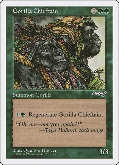 Gorilla Chieftain (Anthologies) Light Play