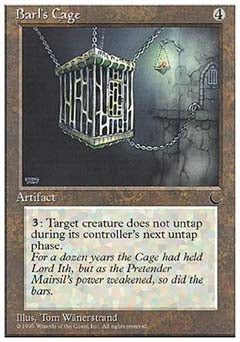 Barl's Cage (Chronicles) Light Play