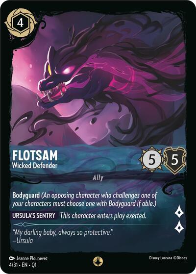 Flotsam - Wicked Defender (Illumineer's Quest: Deep Trouble) Near Mint