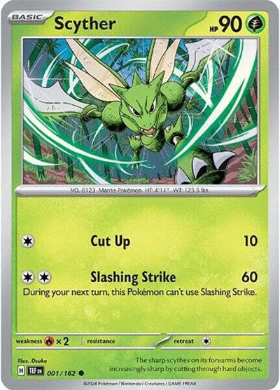 Scyther (SV05: Temporal Forces) Near Mint