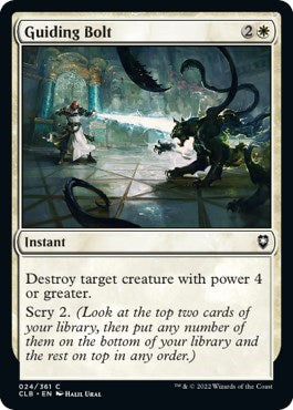 Guiding Bolt (Commander Legends: Battle for Baldur's Gate) Light Play Foil