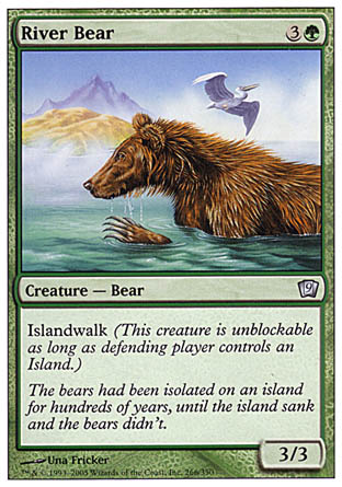 River Bear (9th Edition) Light Play