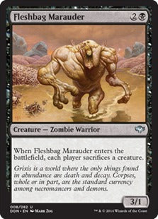 Fleshbag Marauder (Duel Decks: Speed vs Cunning) Light Play