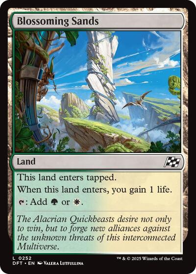 Blossoming Sands (Aetherdrift) Near Mint Foil