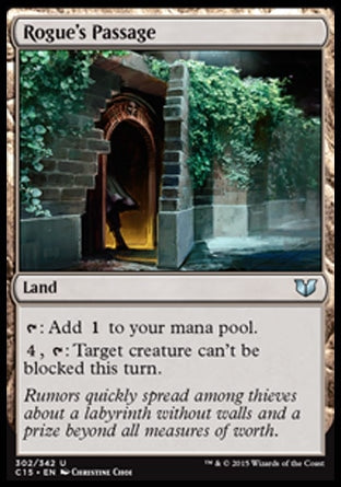 Rogue's Passage (Commander 2015) Light Play