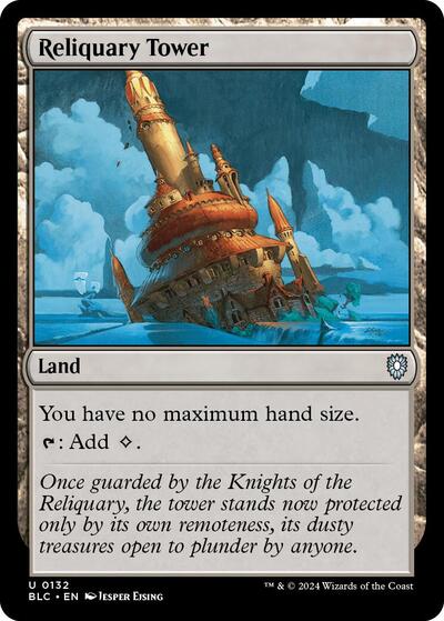 Reliquary Tower (Commander: Bloomburrow) Light Play