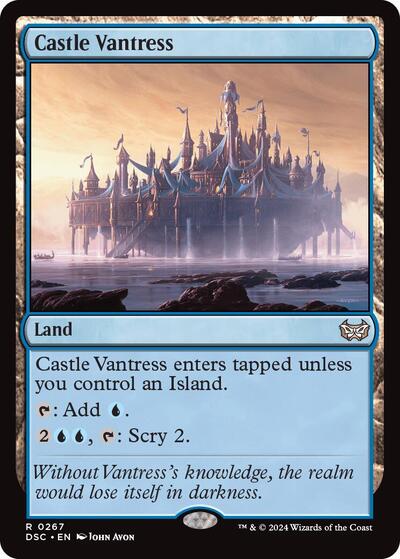 Castle Vantress (Commander: Duskmourn: House of Horror) Light Play