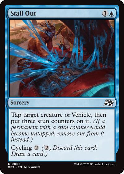 Stall Out (Aetherdrift) Light Play Foil