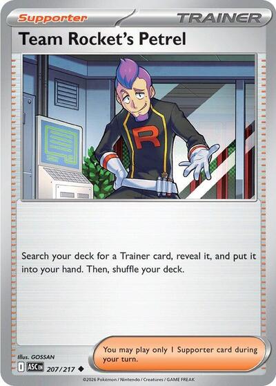 Team Rocket's Petrel (ME: Ascended Heroes) Near Mint