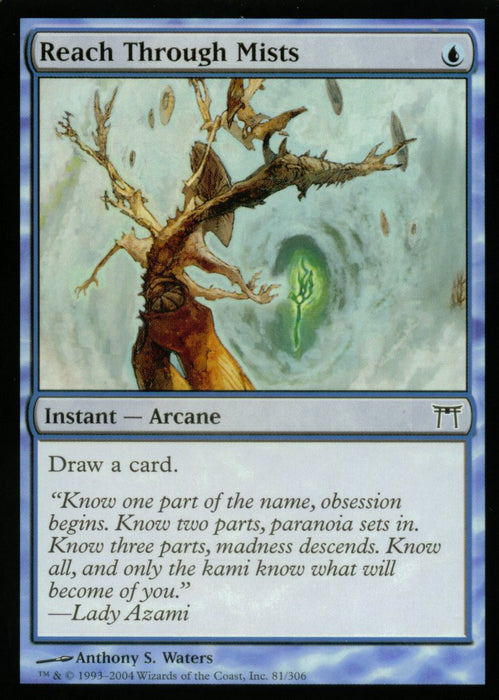 Reach Through Mists (Champions of Kamigawa) Light Play