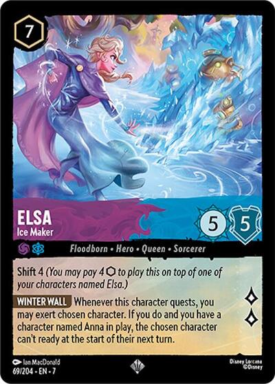 Elsa - Ice Maker (Archazia's Island) Near Mint