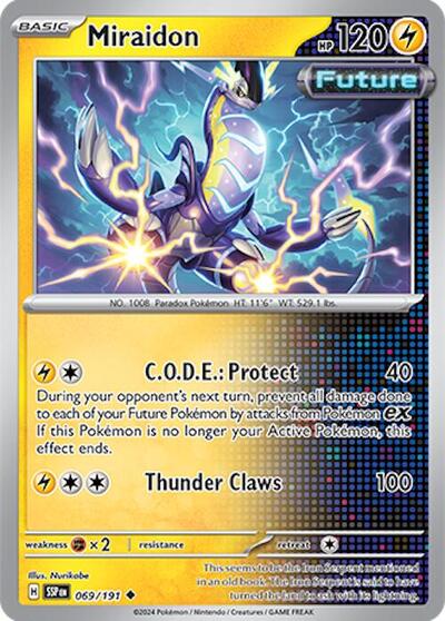 Miraidon (SV08: Surging Sparks) Near Mint