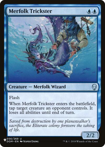 Merfolk Trickster (The List) Near Mint