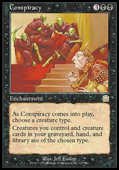 Conspiracy (Mercadian Masques) Light Play